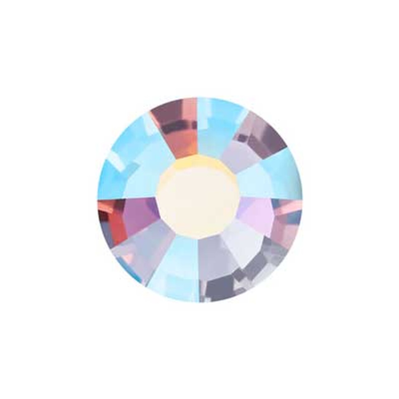 Preciosa VIVA12 144-Piece SS16 Czech Glass Hotfix Flat Back Rhinestones